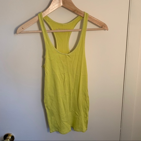 EUC Victorias Secret The Tee Shop ribbed tank top - Picture 1 of 3